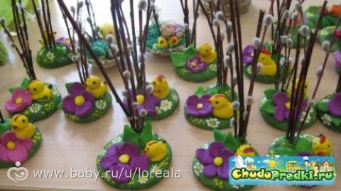 Весенние поделки для детского сада