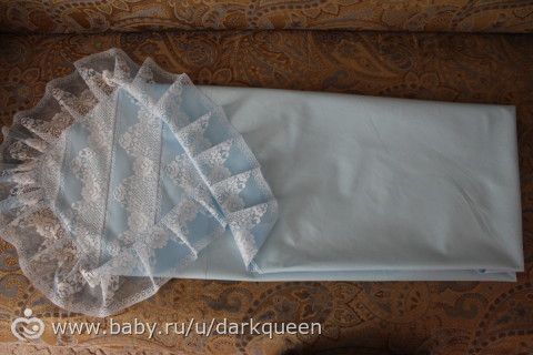 Пеленка с уголком на выписку сшить 313
