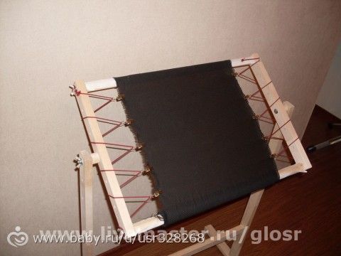 Подрамник для вышивания своими руками