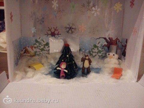 Поделка из стакана сметаны Поделка из стакана сметаны