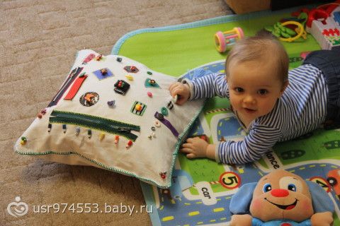 Развивающие игрушки для 6 месячного ребенка своими руками