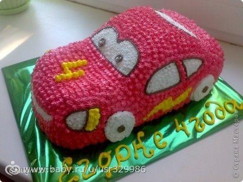 Торт машинка без мастики пошагово с фото Торт машинка без мастики пошагово с фото