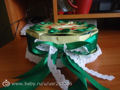 Бумажный торт на свадьбу Бумажный торт на свадьбу