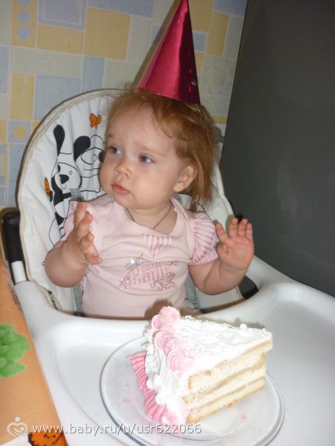 Викусе 1 годик