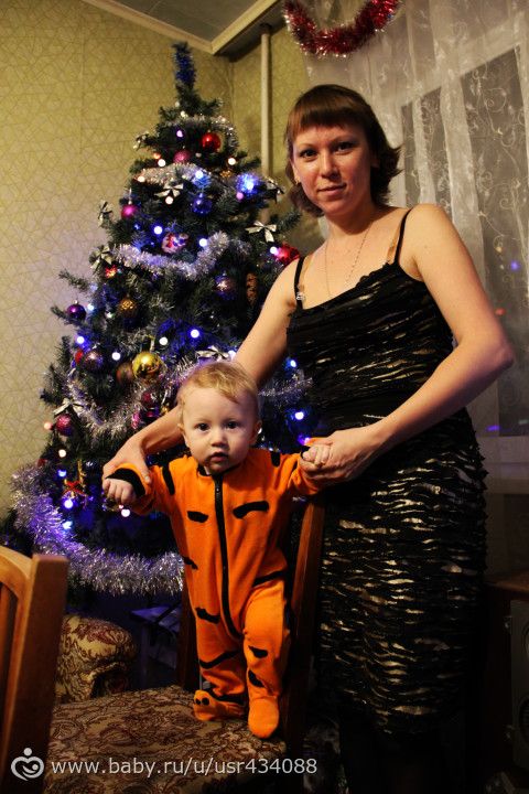 Наши наряды на Новый год.