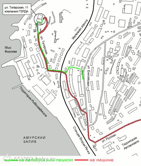 Владивосток татарская карта