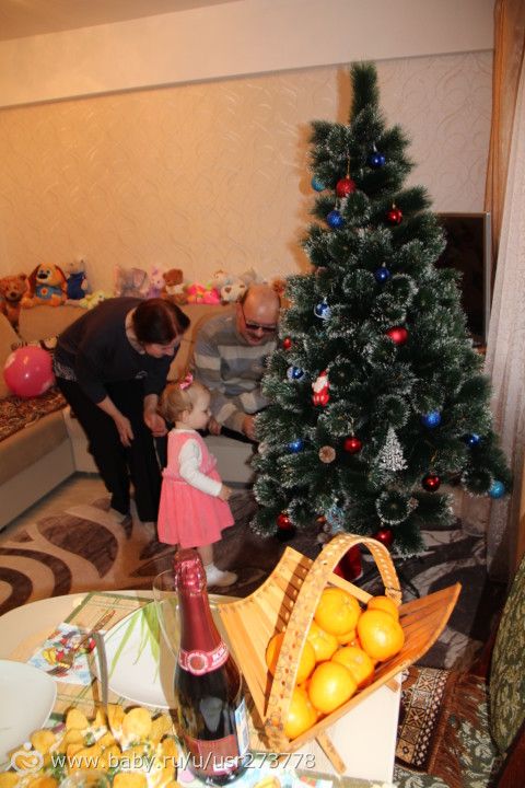 У Лизуни сегодня в гостях были бабуля с дедулей!!! Фото)))