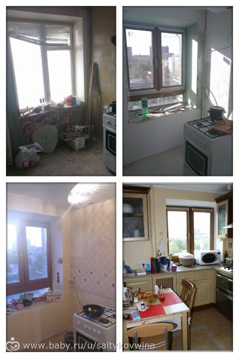 Моя планировка маленькой кухни 5,5 кв.м.