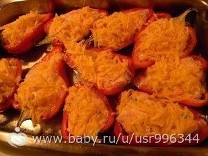 Курица в перце