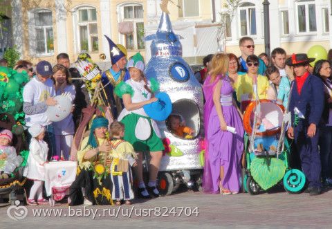 Парад колясок 2015г. Астрахань!