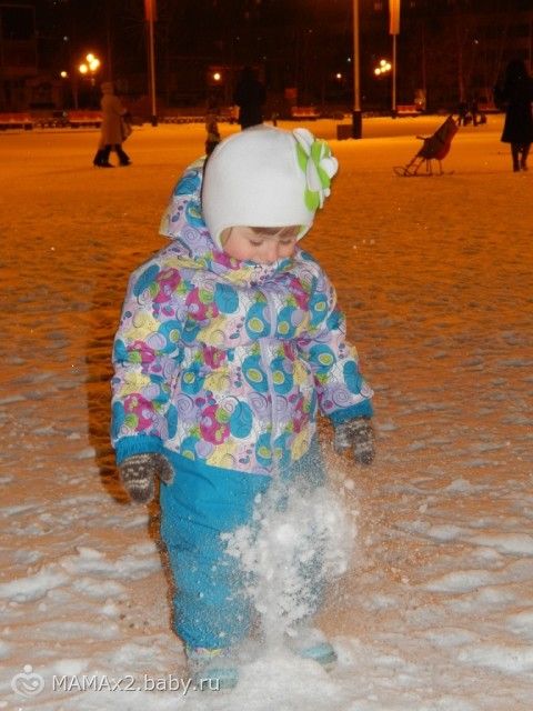 Комбинезон для моей стрекозюли))))) ну, и шапочка туда же...