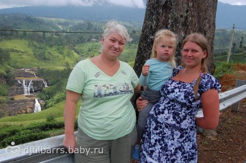 Из Бентоты в Нурелию, продолжение: водопады, Нурелия и фабрика чая. Шри-Ланка /2014/