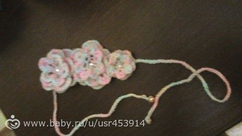 Повязочка на голову для принцессы)