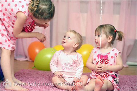 Дни рождения дочек) Много фото)