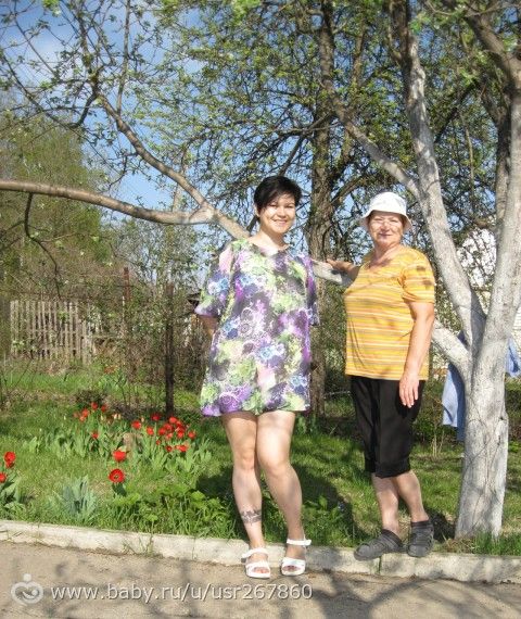 Была сегодня на даче у родителей мужа