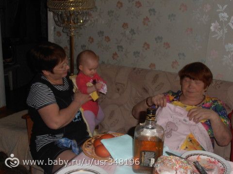 Наша Пасха у Бабушек)))