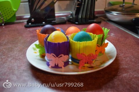 Наши пасхальные творилки