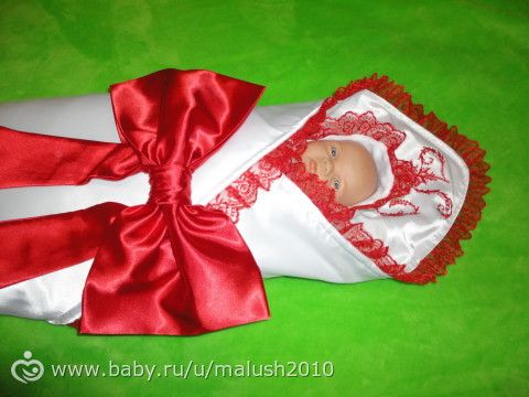 Конверт на выписку (шитье)