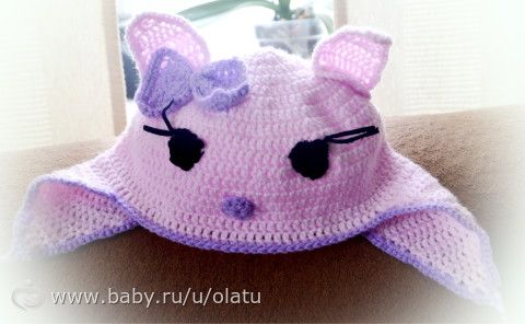 шапочка для дочки