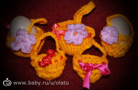 пасхальные корзиночки