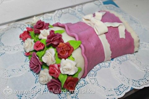 Тортики и букеты цветов. *** миллион фото))