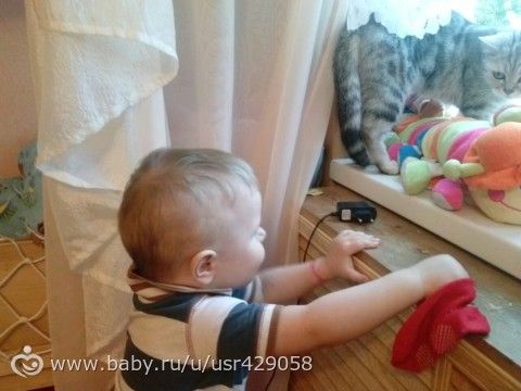 А я сына постригла)