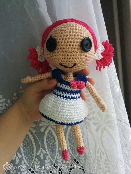 Мой вариант куклы Лалалупси)