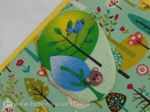 Развивающая книжка-игрушка для малышки
