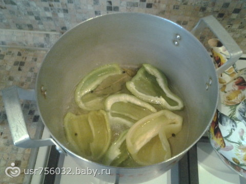 Маринованный перец.