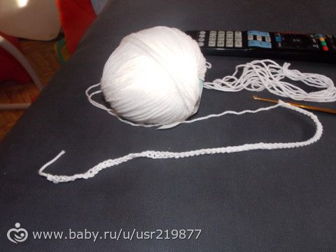 решила и я попробовать себя в роли вязальщицы