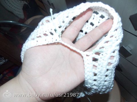 решила и я попробовать себя в роли вязальщицы