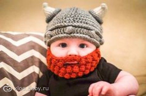 Забавные шапочки для малышей 92