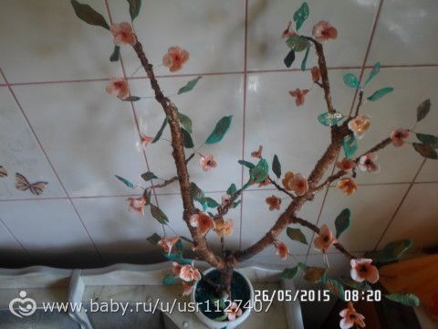 Вот такое деревце у меня получилось
