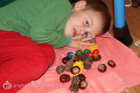 Наши осенние занимашки) Много фото и немножко новостей