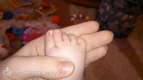 Страстные пальчики одной малышки