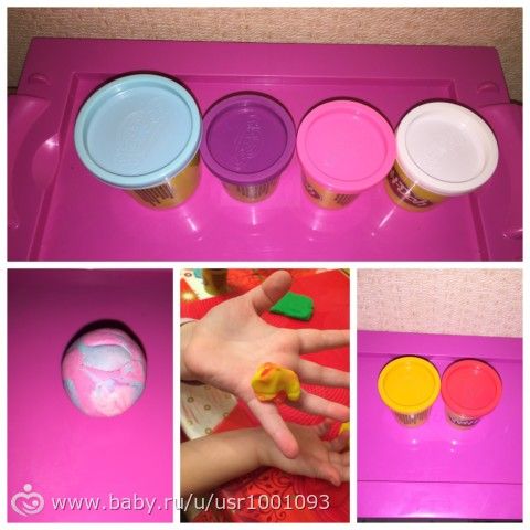 Тестирование Play Doh. The Ultimate Colour of Rainbow