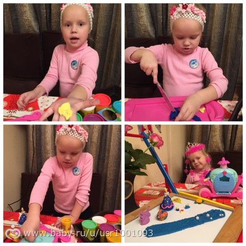 Тестирование Play Doh. The Ultimate Colour of Rainbow