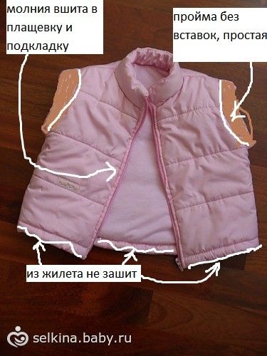 Как из куртки сделать жилетку в домашних условиях пошагово для начинающих пошагово