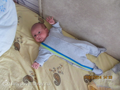 Новости о моем сладком торопыжке =))