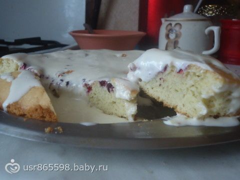 Наивкуснейший брусничный пирог!