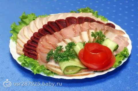Предварительное меню на НГ. Для себя)