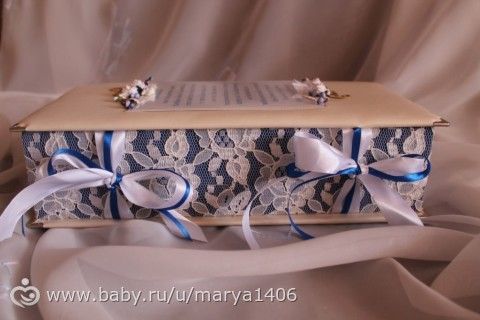 Шкатулка для хранения венчальных свечей.