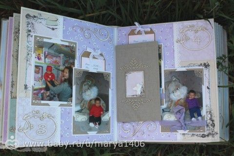 Полишкин альбом первого года жизни. Осторожно! Очень много фото!