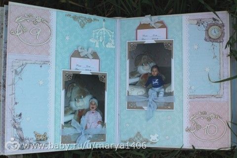 Полишкин альбом первого года жизни. Осторожно! Очень много фото!