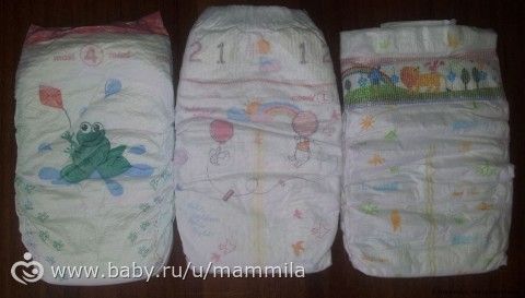 Лучшие из дешевых подгузников!