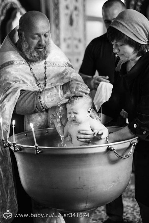 Крещение маленькой красавицы.