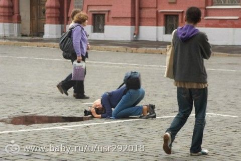 Суровые будни фотографа!
