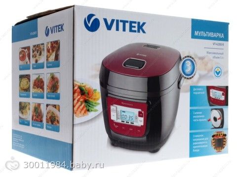 Рецепты пирогов для мультиварки vitek vt-4200