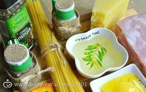 Классическая паста Карбонара