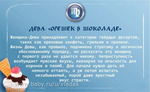 Сладенький гороскоп